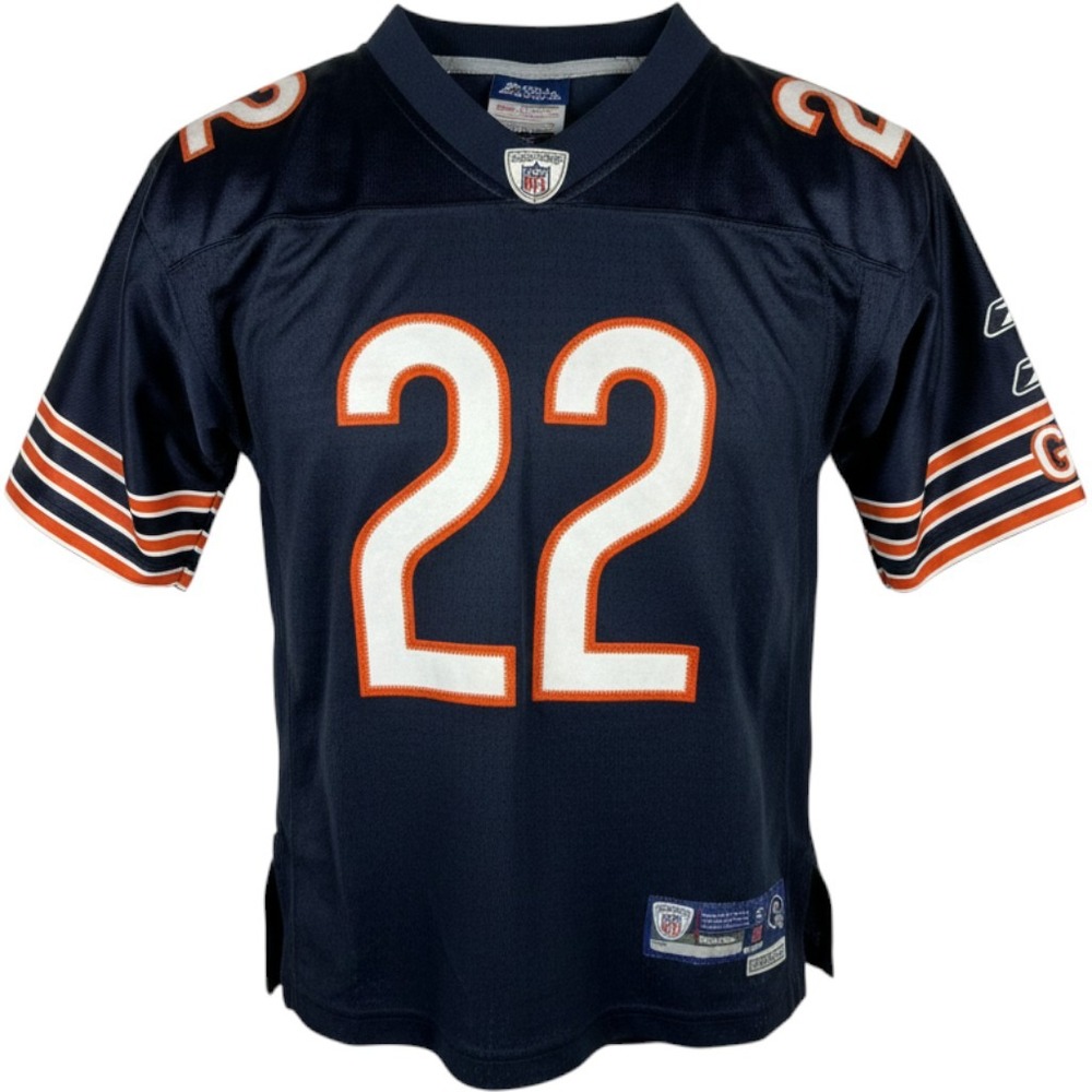 Reebok Chicago Bears Matt Forte 22 NFL Jersey Youth Small Navy Blue Onfield